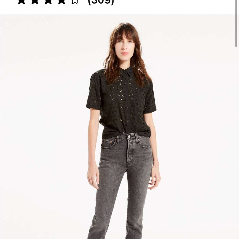 501® Skinny Women's Jeans - Black / Grey  Jeans